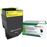 Lexmark 71B2HY0 Lasertoner 3500pagina's Geel toners & lasercartridge