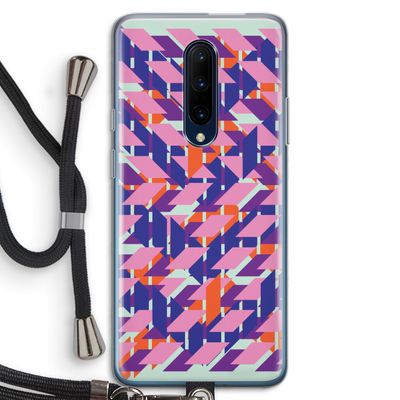 Skew Blush 3: OnePlus 7 Pro Transparant Hoesje met koord