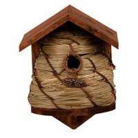 Best for birds Vogelhuisje/nestkastje bijenkorf - Tuindecoratie