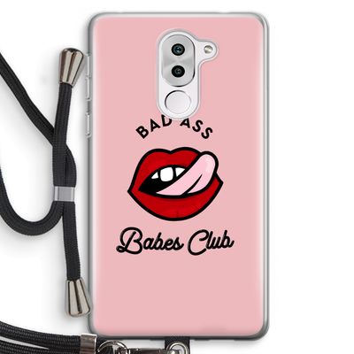 Badass Babes Club: Honor 6X Transparant Hoesje met koord