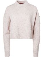 Altuzarra pull Melville en maille popcorn - Rose - thumbnail