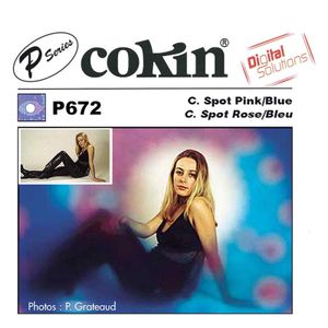 Cokin Filter P672 Center Spot Pink/Blue