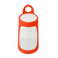 Draagbare silicagel Bluetooth Speaker beschermhoes voor BOSE SoundLink revolve + (Orange)