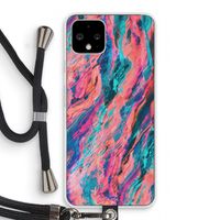 Electric Times: Pixel 4 Transparant Hoesje met koord