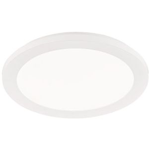 LED Plafondlamp - Badkamerlamp - Trion Camy - Opbouw Rond 13W - Spatwaterdicht IP44 - Dimbaar - Warm Wit 3000K - Mat Wit