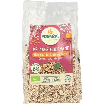 Mix van quinoa, rijst & rode linzen bio