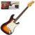 Vintage VIP-V60SB Coaster Series 3-Tone Sunburst Guitar Pack elektrische gitaar set met versterker