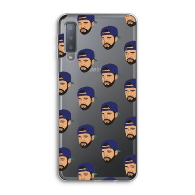 Drake Away: Samsung Galaxy A7 (2018) Transparant Hoesje