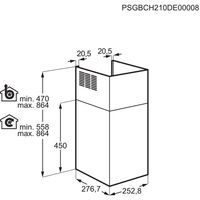 Electrolux MECK51 Afzuigkap accessoire Zwart - thumbnail