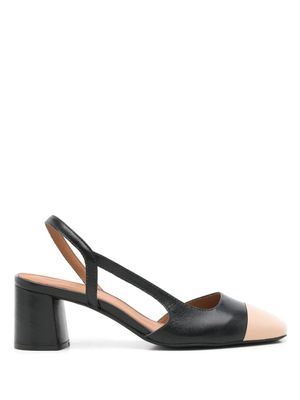 Sarah Chofakian escarpins Coucou Duo 45 mm à bride arrière - Noir