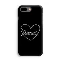 Friends heart black: iPhone 7 Plus Tough Case