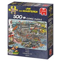 Jan van Haasteren – Zeehaven Puzzel 500 Stukjes - thumbnail