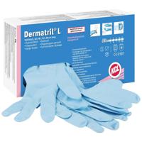 KCL Dermatril L 741 074111081C Wegwerphandschoen 100 stuk(s) Maat (handschoen): 11 EN 455