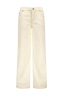 Like Flo zomer jeans broek meisjes - off wit - wide leg - Farah