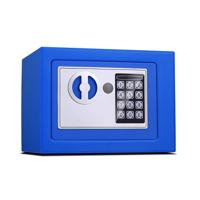 17E Home Mini elektronische beveiliging Lock vak muur kast veiligheid vak zonder munt bediende functie (blauw)