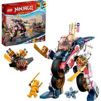 Ninjago - Soraâ€™s transformerende mecharacemotor Constructiespeelgoed