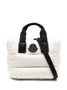 Moncler Caradoc padded mini tote bag - Tons neutres