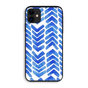Blauwe pijlen: iPhone 11 Biologisch afbreekbaar hoesje