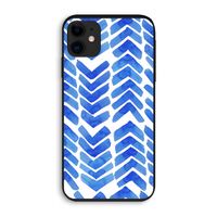 Blauwe pijlen: iPhone 11 Biologisch afbreekbaar hoesje