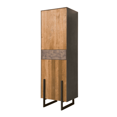 Tower Living Opbergkast 'Ora' Links, Teakhout, 182 x 57cm