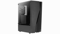 Aerocool Wave-G-BK-v1 tower behuizing USB-A 2.0, 2x USB-A 3.2 (5 Gbit/s), 2x Audio, Window-kit - thumbnail