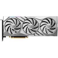 MSI GeForce RTX 4070 GAMING X SLIM WHITE 12G NVIDIA 12 GB GDDR6X - thumbnail