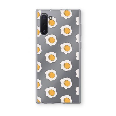 Bacon to my eggs #1: Samsung Galaxy Note 10 Transparant Hoesje