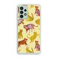 Cute Tigers and Leopards: Samsung Galaxy A52s 5G Transparant Hoesje
