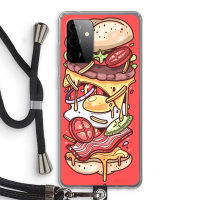 Diet Coke Please: Samsung Galaxy A72 5G Transparant Hoesje met koord