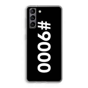 #9000: Samsung Galaxy S21 Transparant Hoesje