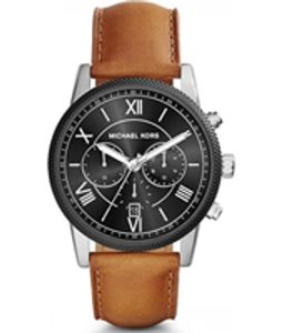 Horlogeband Michael Kors MK8394 Leder Bruin 22mm