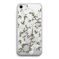 Blossoming spring: iPhone SE 2020 Transparant Hoesje