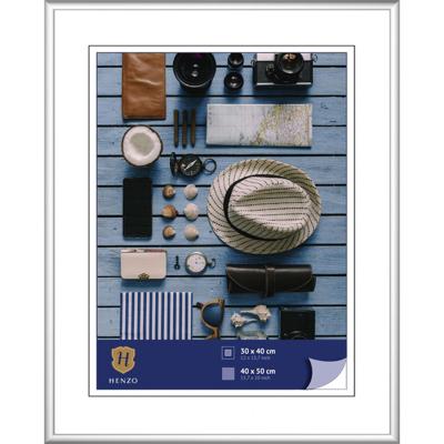 Henzo fotolijst napoli 40x50cm zilver Henzo fotolijst napoli 40x50cm zilver
