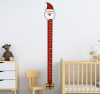 Kerst raamstickers groeimeter sinterklaas kinderen Kerst raamstickers groeimeter sinterklaas kinderen