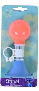Disney Stitch fietstoeter - koraal blauw / oranje
