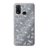 Poezen: Huawei P Smart (2020) Transparant Hoesje