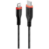 LINDY USB-kabel USB 2.0 Apple Lightning stekker, USB-C stekker 0.50 m Zwart 31285