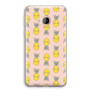 Ananas: HTC U Play Transparant Hoesje
