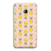 Ananas: HTC U Play Transparant Hoesje