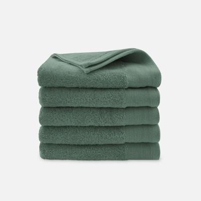 Walra Soft Cotton Handdoeken 50 x 100 cm - 550 gr/m² - Legergroen - 5 stuks