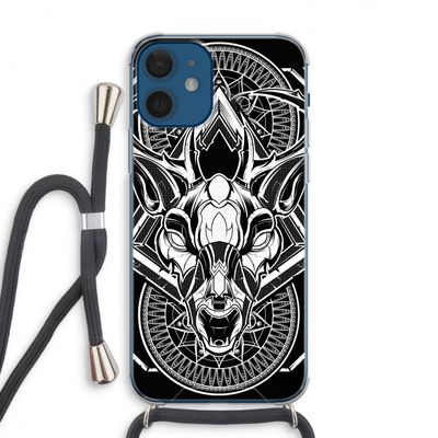 Oh Deer: iPhone 12 Transparant Hoesje met koord