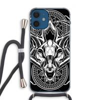 Oh Deer: iPhone 12 Transparant Hoesje met koord
