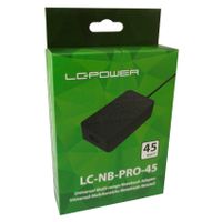 LC-Power LC-NB-PRO-45 netvoeding & inverter Binnen 45 W Zwart - thumbnail