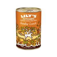 Lilys Kitchen Hondenvoer - Blik - Sunday Lunch - 6 x 400 g - thumbnail
