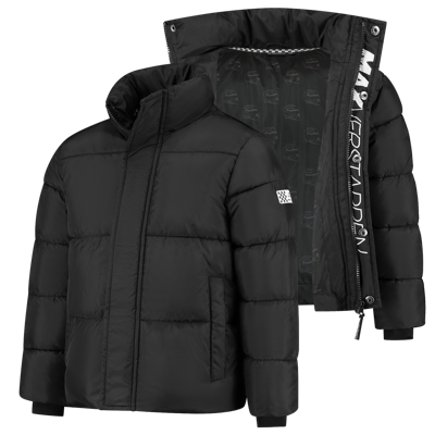 MV Kids - Winterjas - Zwart - 146-152 - Max Verstappen