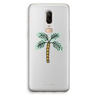 Palmboom: OnePlus 6 Transparant Hoesje Palmboom: OnePlus 6 Transparant Hoesje