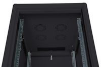 Digitus DN-19 42U-6/6-DB 19inch-patchkast (b x h x d) 600 x 2040 x 600 mm 42 HE Zwart, Zwart (RAL 9005) - thumbnail