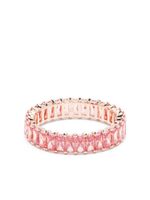 Swarovski bague Matrix sertie de cristaux - Rose