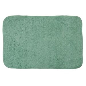 Mintgroene badkamer/douche mat 90 x 60 cm   -