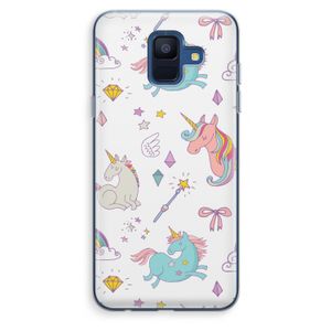 Fantasiewereld: Samsung Galaxy A6 (2018) Transparant Hoesje